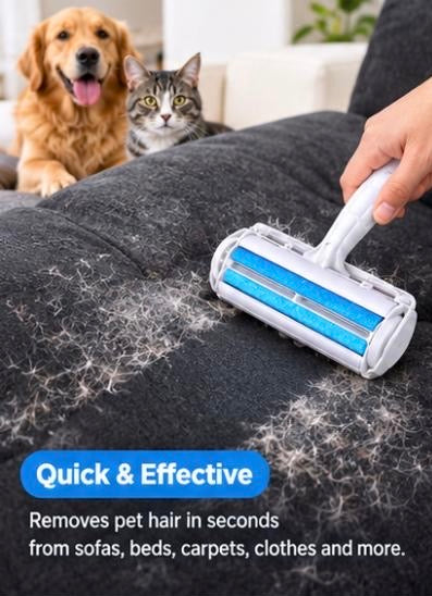 FurAway™ Pet Hair Remover Roller