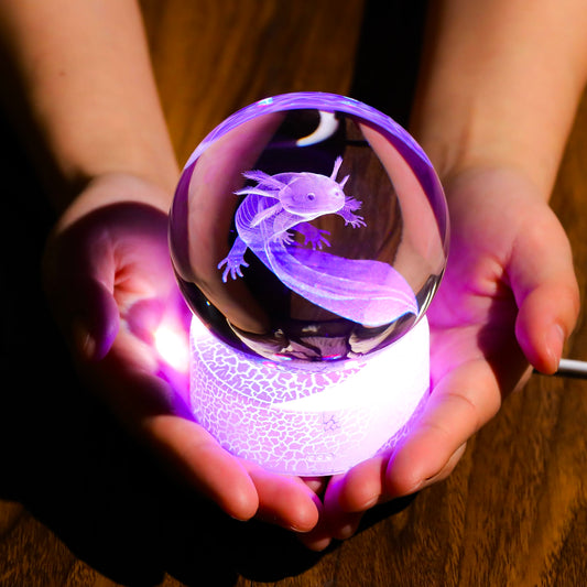 Crystal Ball Memory Art Glass Ball Lamp